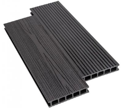 Террасная доска ДПК Praktik Optimum - Графит от производителя  Deckart (Россия) по цене 405 р