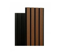 Фасадная реечная панель Скай коэкструзия Тик Фасадная реечная панель Скай коэкструзия Тик