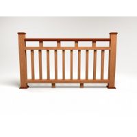 Ограждение ДПК цвет Терракот Сборка №8 Ограждение ДПК цвет Терракот Сборка №8