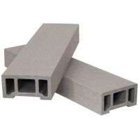 Поручень из ДПК без фактуры Серый