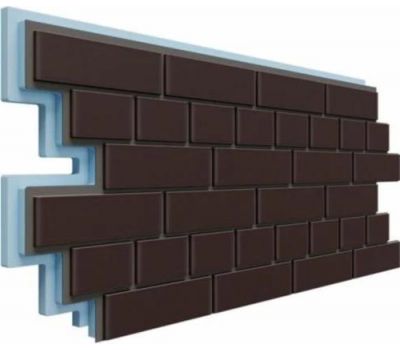 Фасадная термопанель Кирпич 40 мм - Коричневый от производителя Доломит по цене 1 250 р Фасадная термопанель Кирпич 40 мм - Коричневый от производителя Доломит по цене 1 250 р