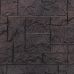 Фасадные панели (цокольный сайдинг) коллекция камень дикий - Коричневый от производителя  Fineber по цене 740 р