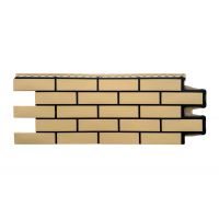 Фасадные панели Премиум клинкерный кирпич Песочный (шов RAL 9005) Фасадные панели Премиум клинкерный кирпич Песочный (шов RAL 9005)
