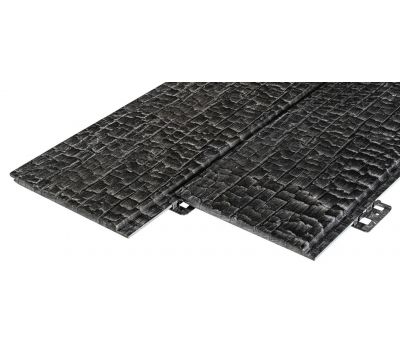 Фиброцементный сайдинг Decor Wood Click Угольное от производителя  FCS Group по цене 2 300 р