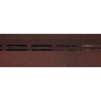 Коньково-карнизная черепица PIE STANDARD - Красный Коньково-карнизная черепица PIE STANDARD - Красный