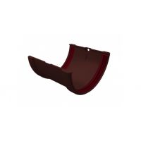 Соединитель желобов ПВХ Шоколад